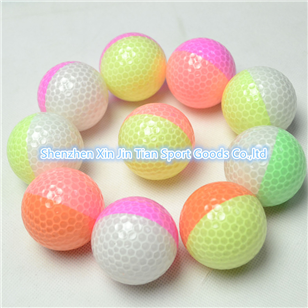 Two color golf ball